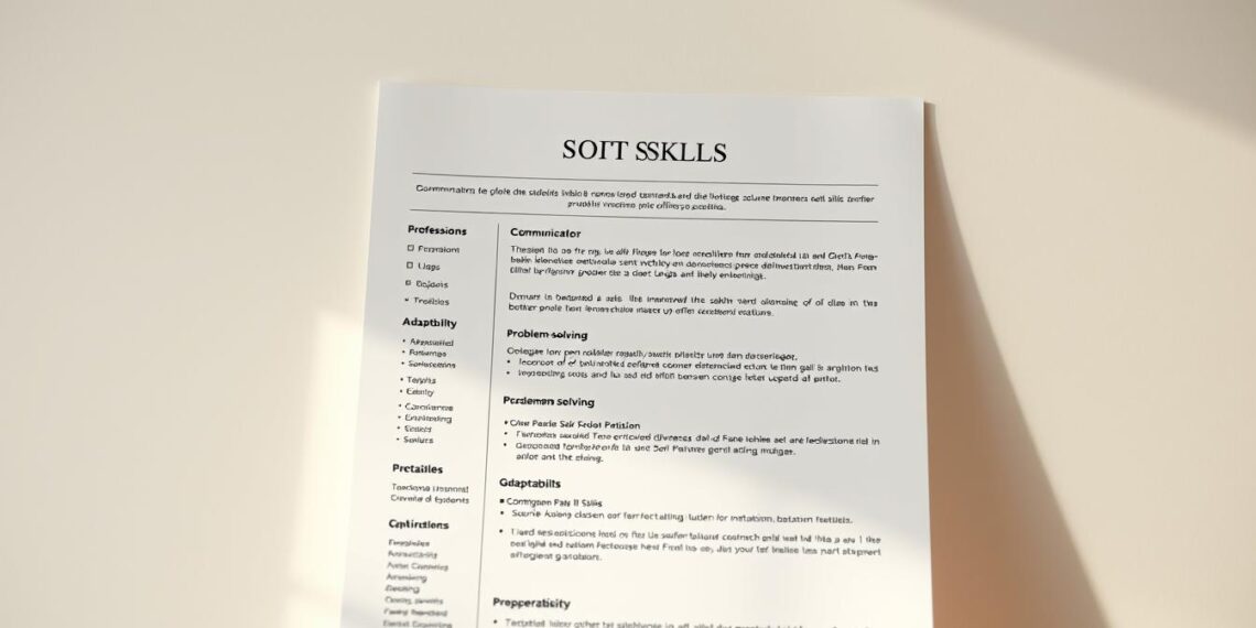 soft skills lebenslauf